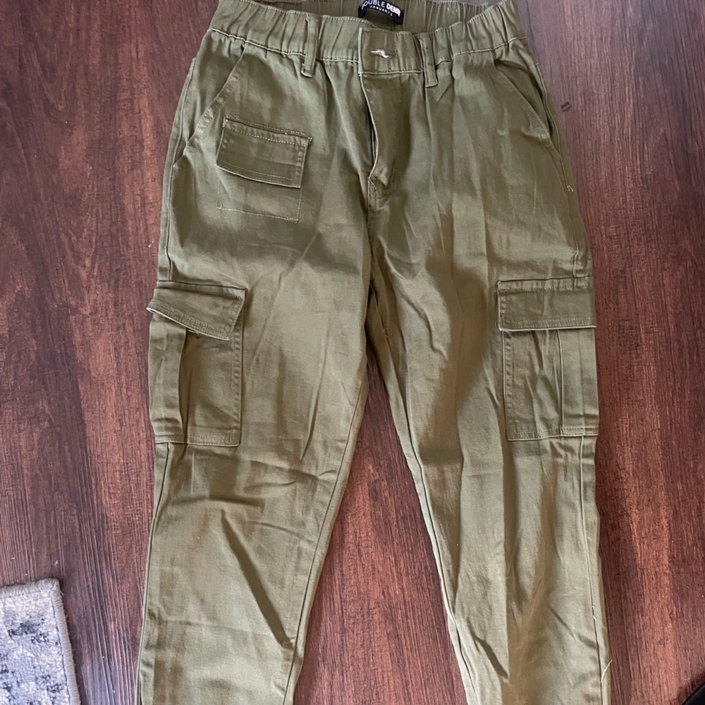 Olive Green Cargo Pants